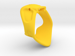 X3S Ring 38mm  in Yellow Smooth Versatile Plastic