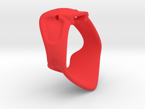 X3S Ring 40mm  in Red Smooth Versatile Plastic