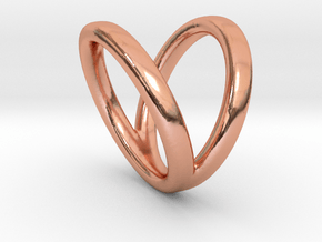 L4_lenght_15mm_circumference46mm D14.6mm in Polished Copper