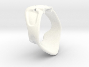 X3S Ring 47,5mm in White Smooth Versatile Plastic