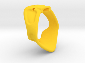 X3S Ring 47,5mm in Yellow Smooth Versatile Plastic