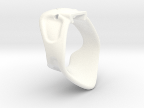 X3S Ring 42,5mm  in White Smooth Versatile Plastic