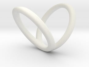 L4_length_30mm_circumference57mm D18.2mm in White Natural Versatile Plastic
