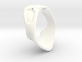 X3S Ring 52,5mm in White Processed Versatile Plastic