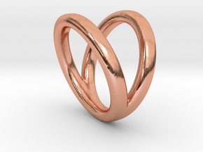 L5_lenght_12mm_circumference44mm D14mm in Polished Copper