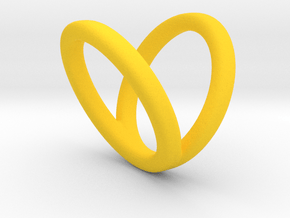 L5_length_20mm_circumference50mm D15.9mm in Yellow Smooth Versatile Plastic