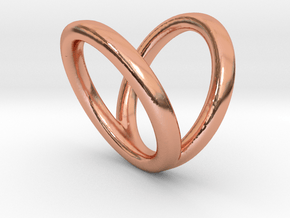 L5_length_20mm_circumference50mm D15.9mm in Polished Copper