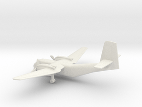 de Havilland Canada DHC-4 Caribou in White Natural Versatile Plastic: 6mm