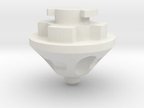 RAS Rebuild Semi-Flat Tip in White Natural Versatile Plastic