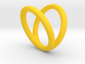 R2_length_15mm_circumference49mm D15.6mm in Yellow Smooth Versatile Plastic