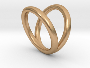 R2_length_15mm_circumference49mm D15.6mm in Natural Bronze