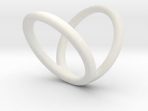R3_length_30mm_circumference60mm D19.1mm in White Natural Versatile Plastic