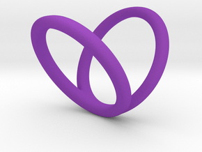 R3_length_30mm_circumference60mm D19.1mm in Purple Smooth Versatile Plastic