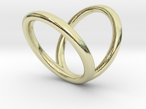 R3_length_30mm_circumference60mm D19.1mm in 14k Gold Plated Brass