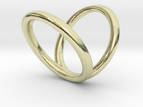 R3_length_30mm_circumference60mm D19.1mm in 14K Yellow Gold