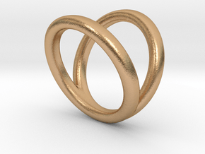 R4_length_15mm_circumference44mm D14.7mm in Natural Bronze