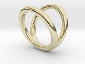 R4_length_15mm_circumference44mm D14.7mm in 9K Yellow Gold 