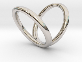 R4_length_30mm_circumference58mm D18.5mm in Rhodium Plated Brass