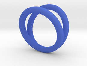 R5_length_12mm_circumference44mm D14mm in Blue Smooth Versatile Plastic
