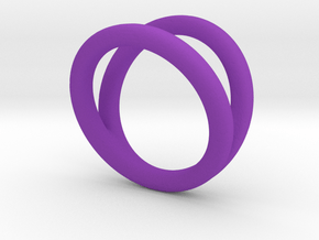 R5_length_12mm_circumference44mm D14mm in Purple Smooth Versatile Plastic