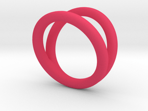 R5_length_12mm_circumference44mm D14mm in Pink Smooth Versatile Plastic