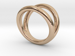 R5_length_12mm_circumference44mm D14mm in 9K Rose Gold 