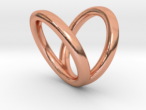 R5_length_20mm_circumference48mm D15.3mm in Polished Copper