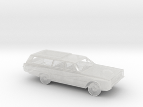 1/87 1966 Mercury Colony Park Station Wagon Kit in Clear Ultra Fine Detail Plastic
