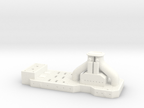 1/700 USS Oregon (1920) Rear Superstructure in White Smooth Versatile Plastic