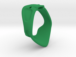 X3S Ring 55mm  in Green Smooth Versatile Plastic