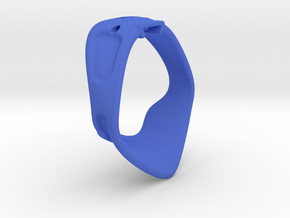 X3S Ring 65mm  in Blue Smooth Versatile Plastic