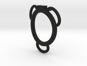 Ring 50 C V3 in Black Smooth Versatile Plastic