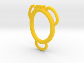 Ring 50 C V3 in Yellow Smooth Versatile Plastic