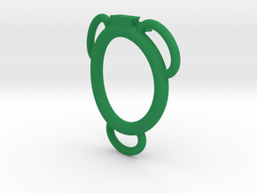 Ring 50 C V3 in Green Smooth Versatile Plastic