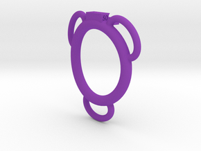 Ring 50 C V3 in Purple Smooth Versatile Plastic