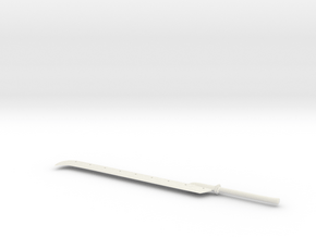 hook sword in White Natural Versatile Plastic