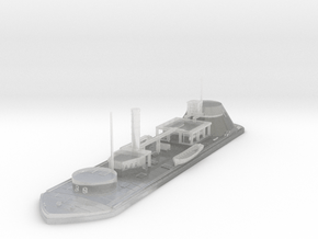 1/1000 USS Neosho (1863) in Clear Ultra Fine Detail Plastic