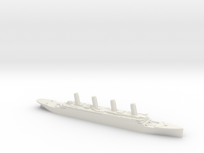 Titanic 1:2400 in White Natural Versatile Plastic
