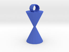 XL Time Pendant in Blue Smooth Versatile Plastic