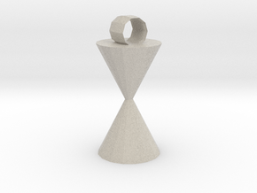XL Time Pendant in Natural Sandstone