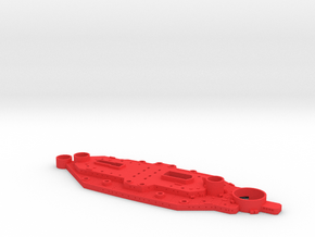 1/700 Alsace Class Upper Decks in Red Smooth Versatile Plastic