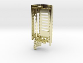 Lukyanov CU V2 - Master Chassis Part3 in 14k Gold Plated Brass