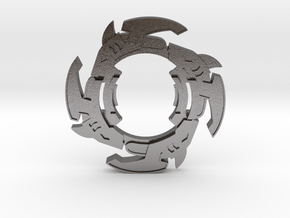 Beyblade Sharkrash | Anime Attack Ring in Processed Stainless Steel 17-4PH (BJT)