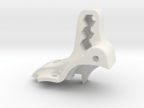 Progressive RC Bully 3D Front Link mount-New Model in White Natural Versatile Plastic