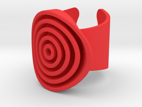 LilacRing  in Red Smooth Versatile Plastic: 6.25 / 52.125