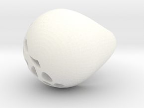 PartialVoronoi in White Smooth Versatile Plastic: 6.25 / 52.125