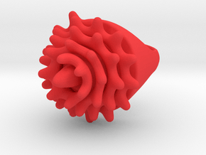 CoralRing in Red Smooth Versatile Plastic: 6.5 / 52.75