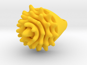 CoralRing in Yellow Smooth Versatile Plastic: 6.5 / 52.75