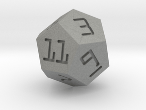 Programmer's D12 in Gray PA12: Small