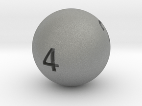 Sphere D4 in Gray PA12: Small